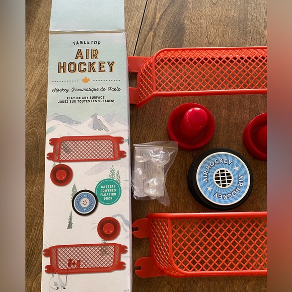 Table Air Hockey Game with Battery Operated Air Puck. NWOT - Picture 4 of 6